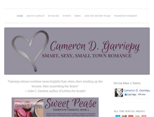 Tablet Screenshot of camerondgarriepy.com